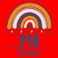 Pto Crew Parent School Volunteer Board Mom Parent Teacher Gift Santa Hat thumb 1