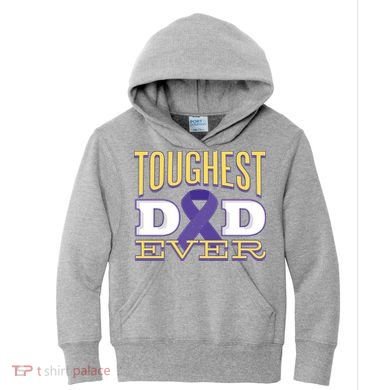 Pancreatic Cancer Awareness Kids Hoodie