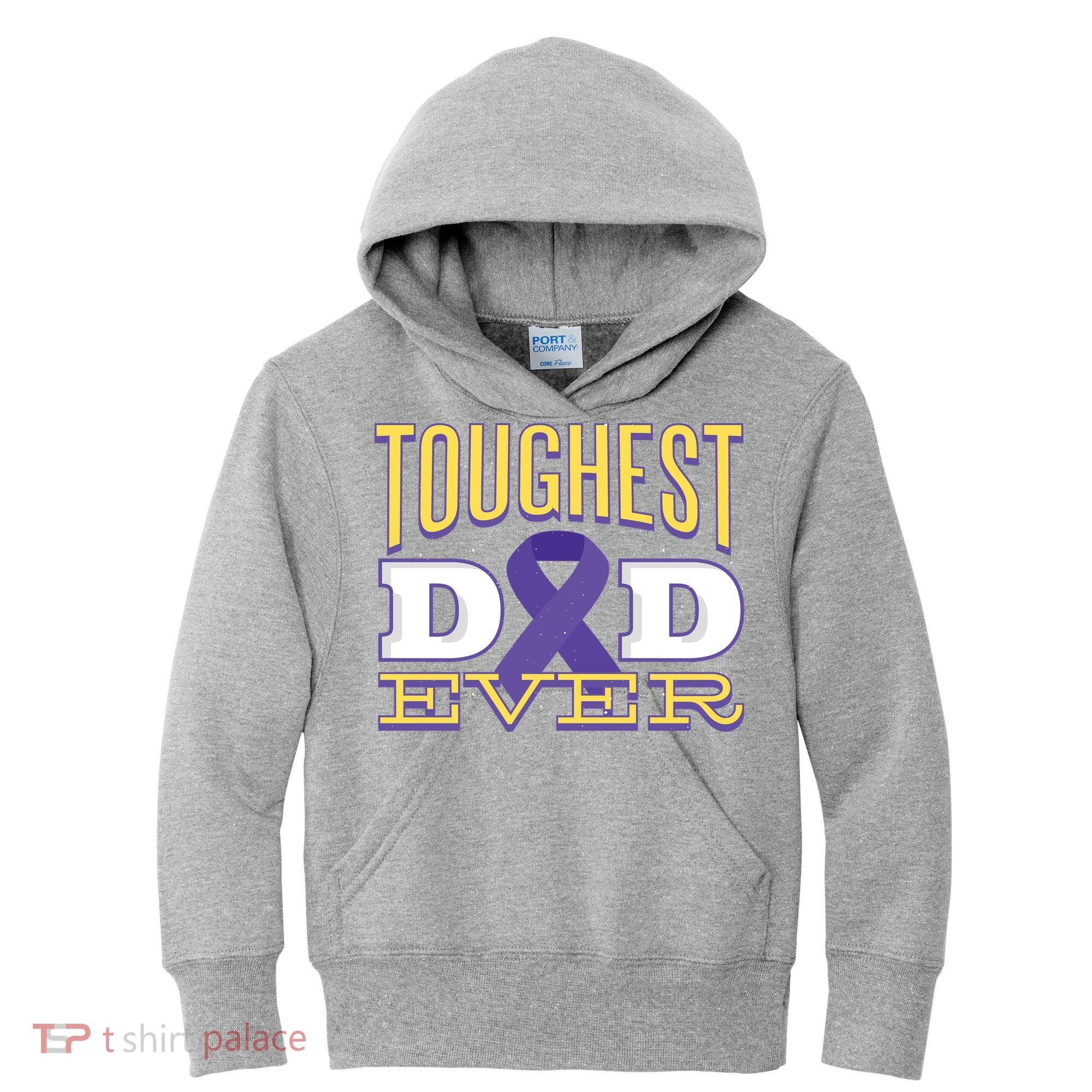 Pancreatic Cancer Awareness Kids Hoodie