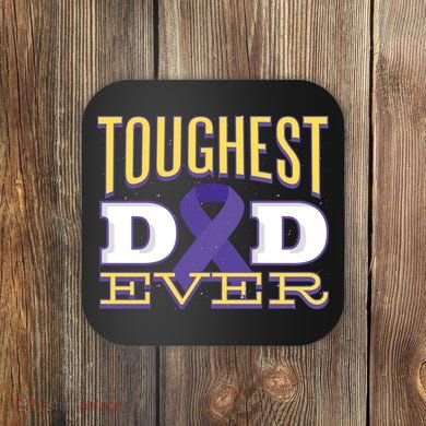 Pancreatic Cancer Awareness Coaster