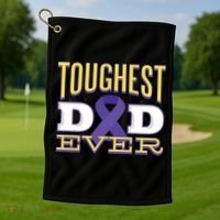 Pancreatic Cancer Awareness Golf Towel thumb 1
