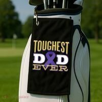 Pancreatic Cancer Awareness Golf Towel thumb 2