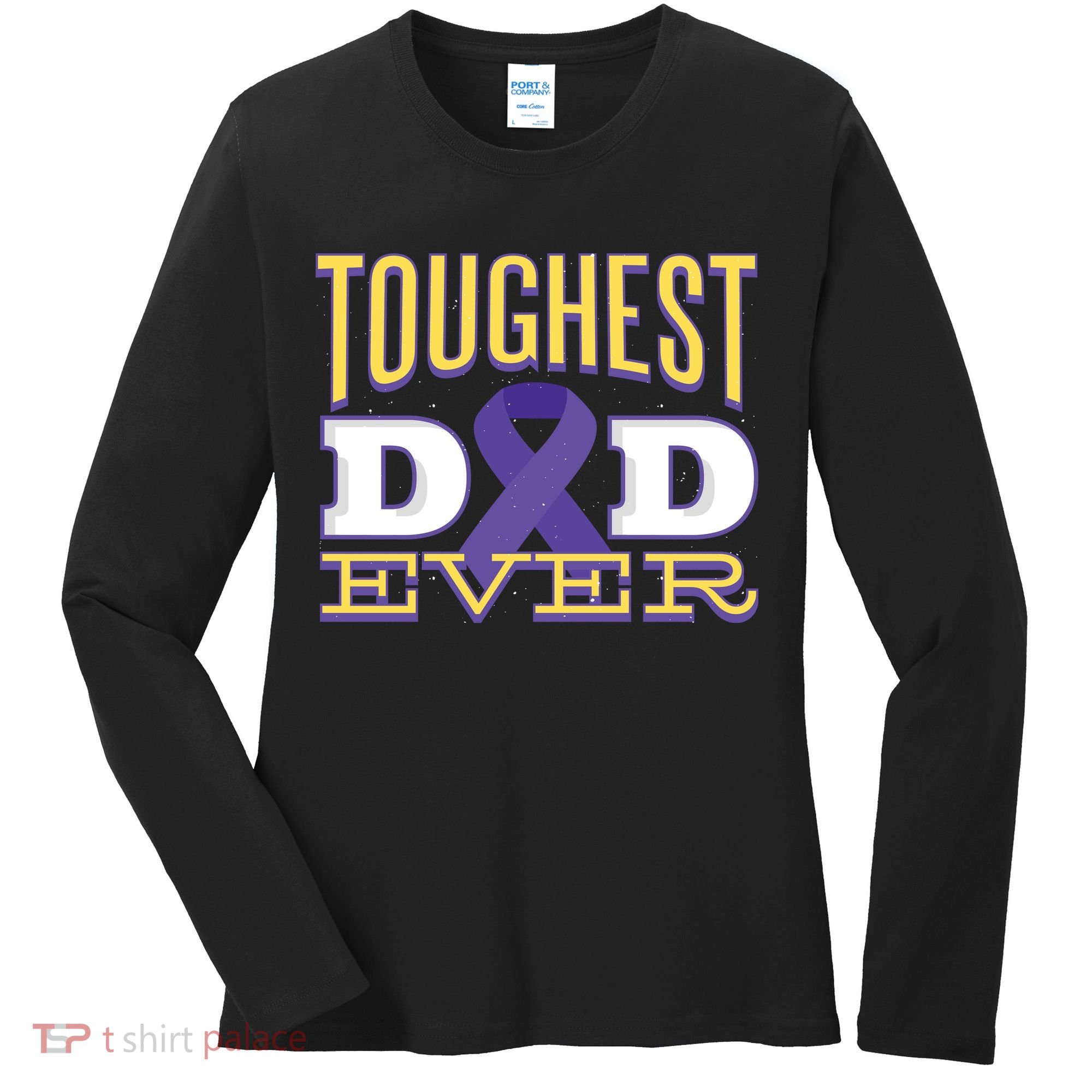 Pancreatic Cancer Awareness Women's Long Sleeve Shirt