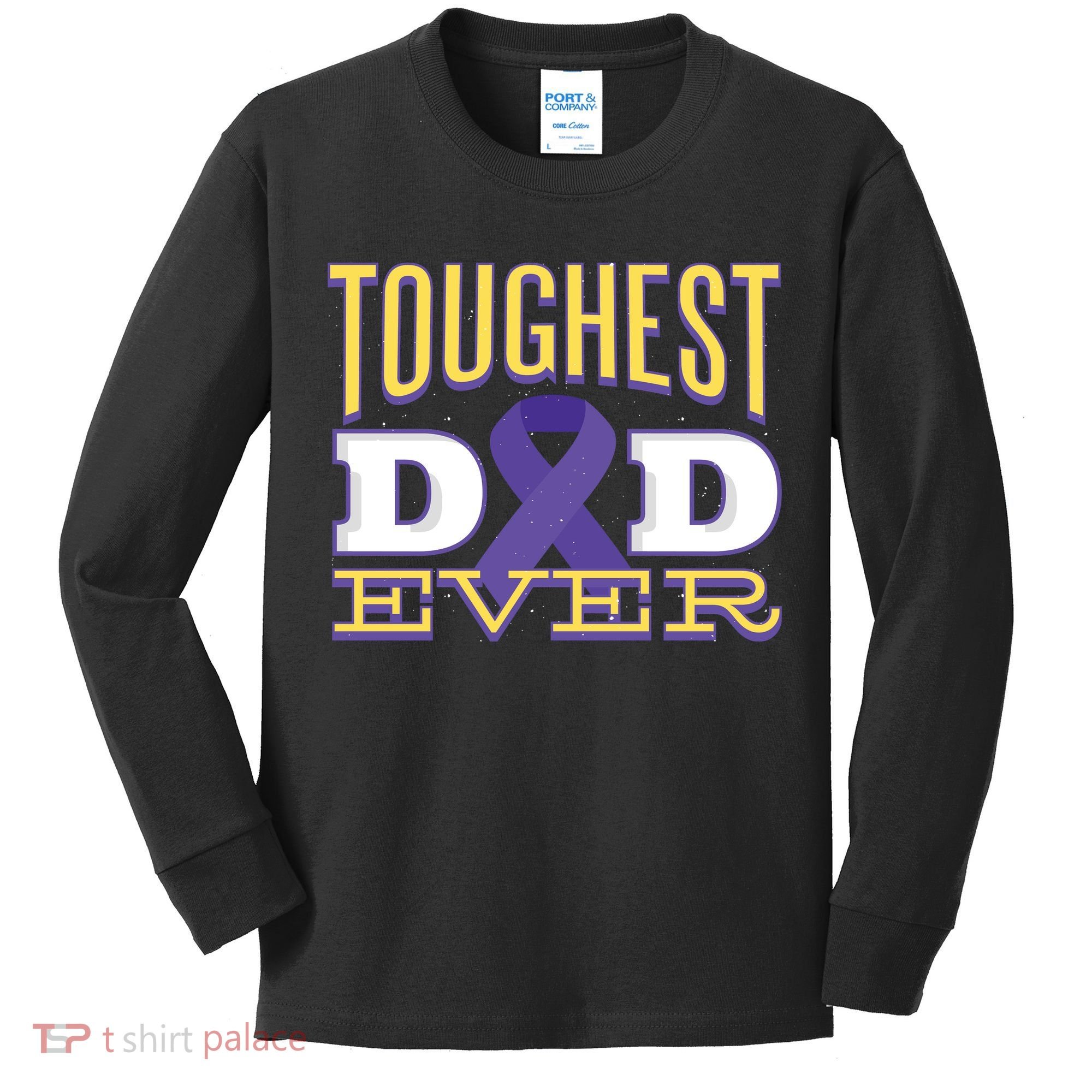 Pancreatic Cancer Awareness Kids Long Sleeve Shirt