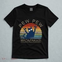 Paintball Cat Pew Pew Madafakas Crazy Cat Funny Paintball T-Shirt thumb 5