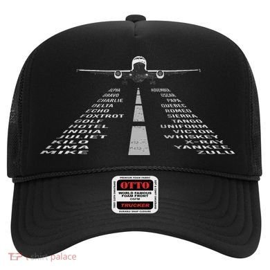 Pilot Cadet Phonetic Alphabet Hat