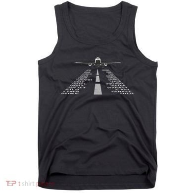 Pilot Cadet Phonetic Alphabet Tank Top