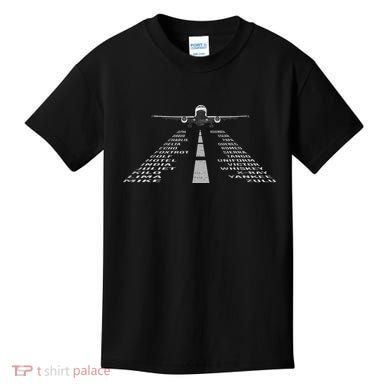 Pilot Cadet Phonetic Alphabet Kids T-Shirt