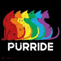 Purride Cat Pride Ally Lgbt Community Rainbow Pride Baby Bodysuit thumb 2