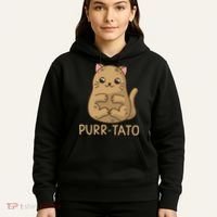 Purrtato Cat Potato Cat Lover Idaho Potatoes Hoodie thumb 5