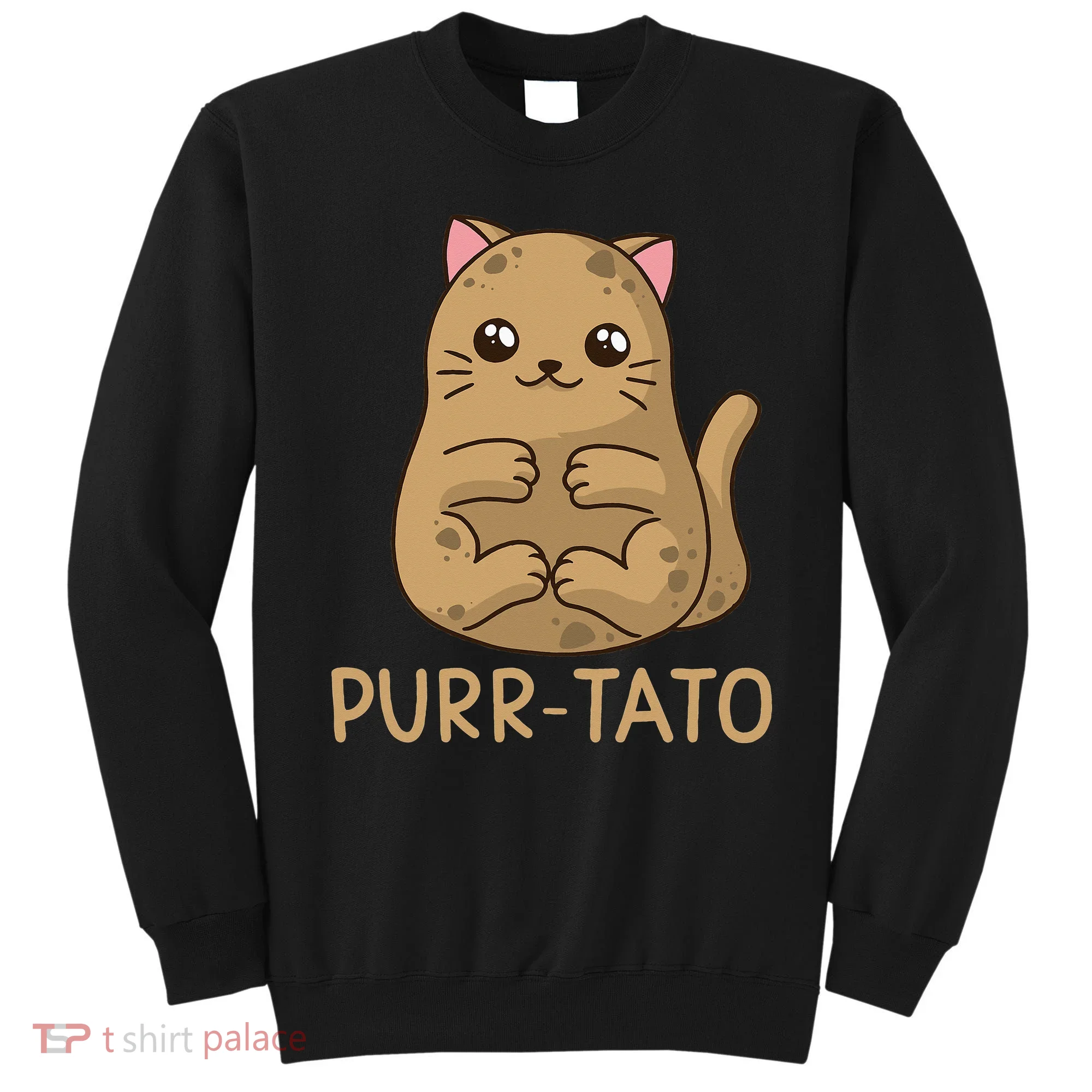 Purrtato Cat Potato Cat Lover Idaho Potatoes Sweatshirt