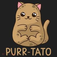 Purrtato Cat Potato Cat Lover Idaho Potatoes Beanie thumb 2