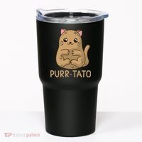 Purrtato Cat Potato Cat Lover Idaho Potatoes Tumbler thumb 0