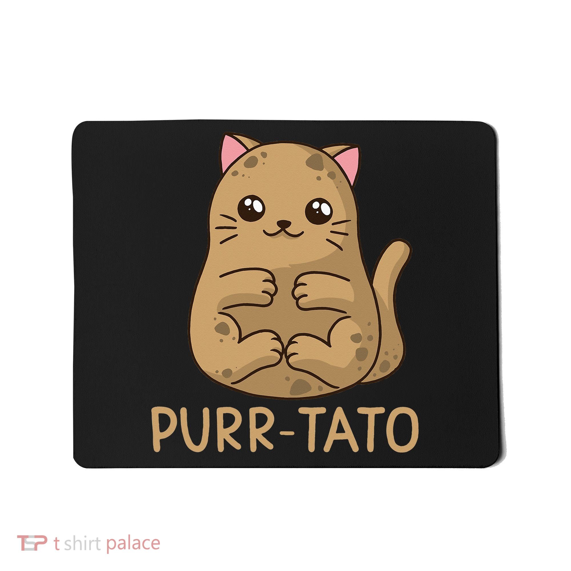 Purrtato Cat Potato Cat Lover Idaho Potatoes Mousepad
