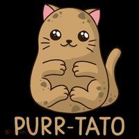 Purrtato Cat Potato Cat Lover Idaho Potatoes Mousepad thumb 1