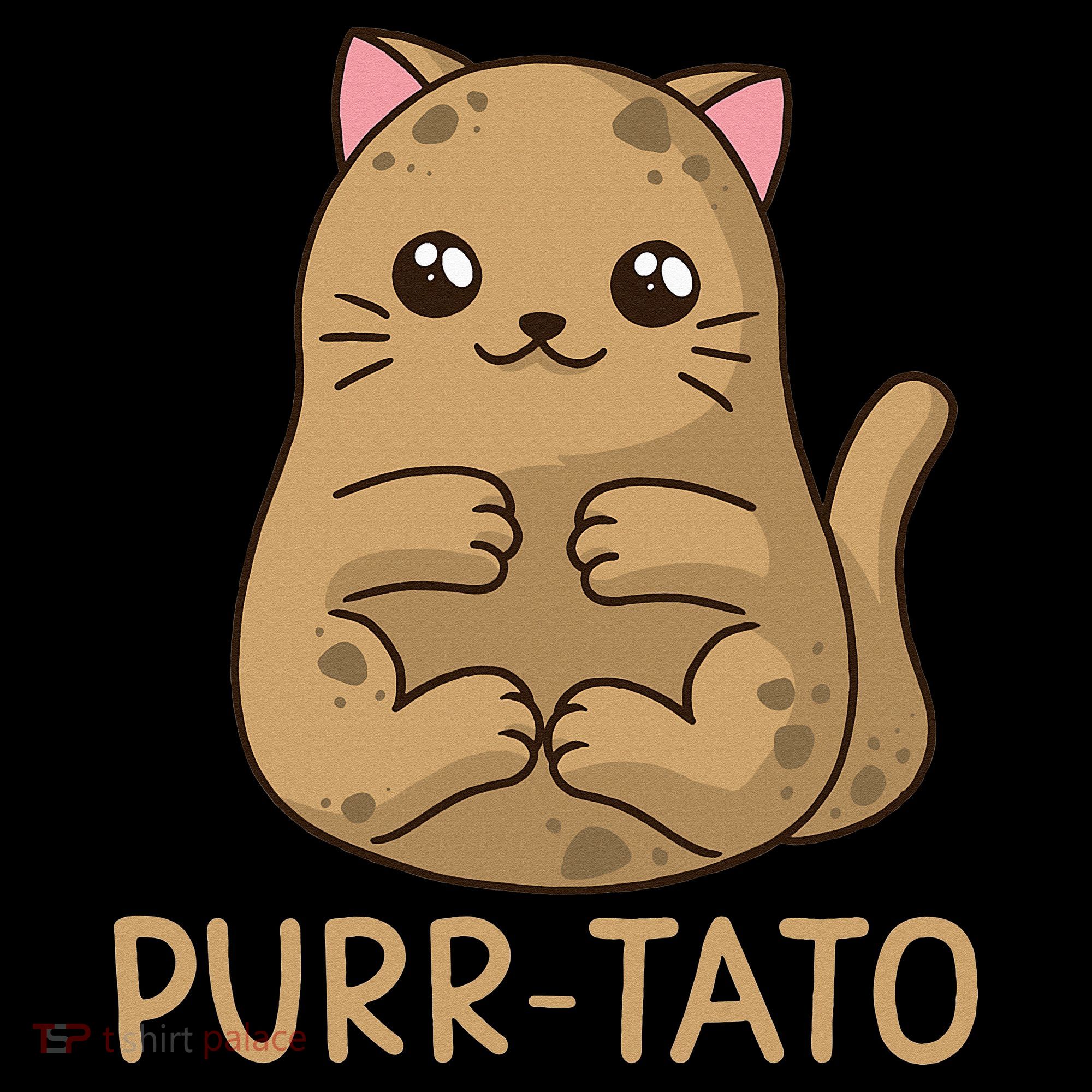 Purrtato Cat Potato Cat Lover Idaho Potatoes Mousepad