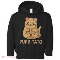 Purrtato Cat Potato Cat Lover Idaho Potatoes Toddler Hoodie thumb 0