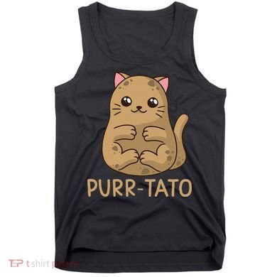Purrtato Cat Potato Cat Lover Idaho Potatoes Tank Top