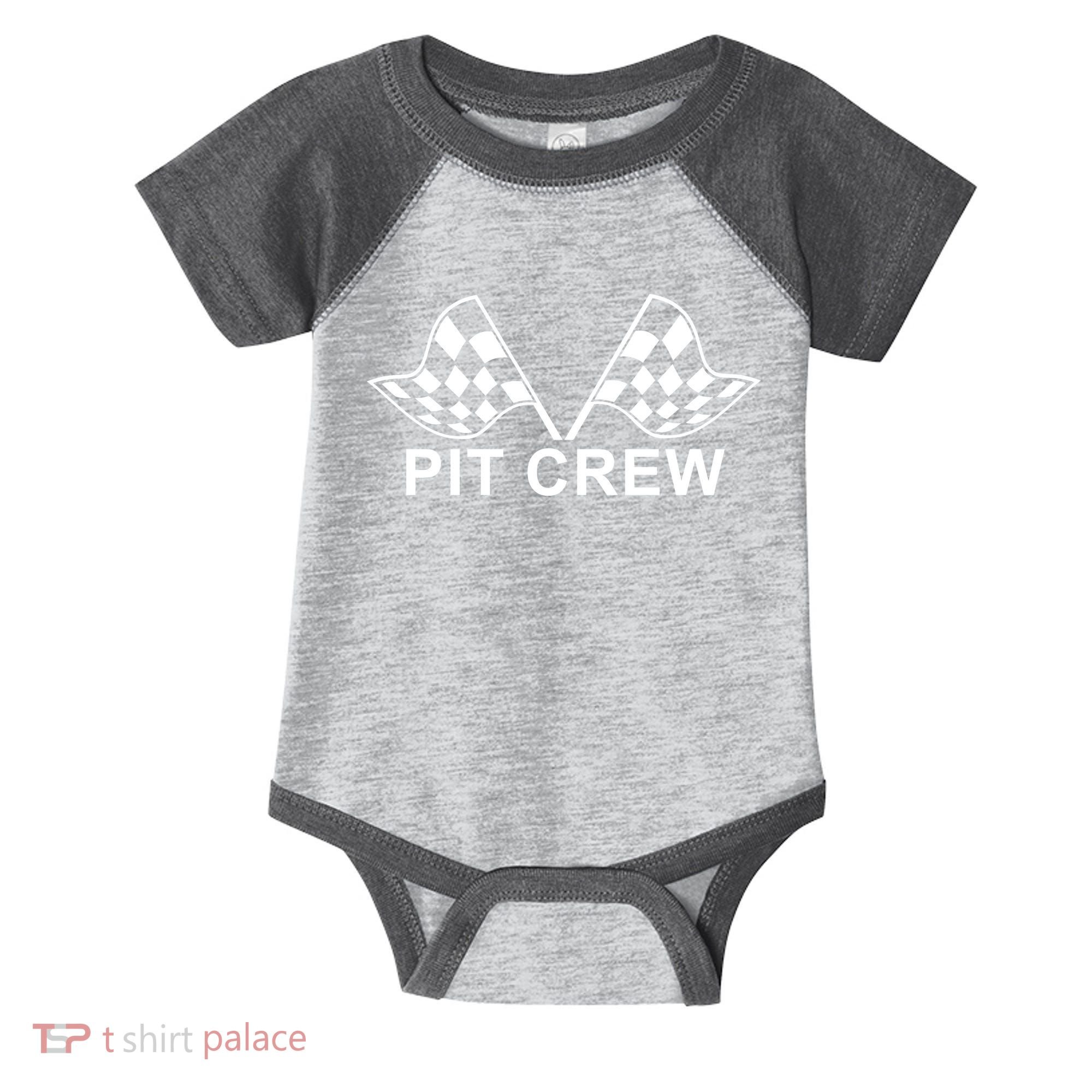 Pit Crew Infant Baby Jersey Bodysuit