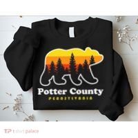 Potter County Pennsylvania Susquehannock State Forest Bear Sweatshirt thumb 2