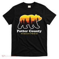 Potter County Pennsylvania Susquehannock State Forest Bear T-Shirt thumb 0