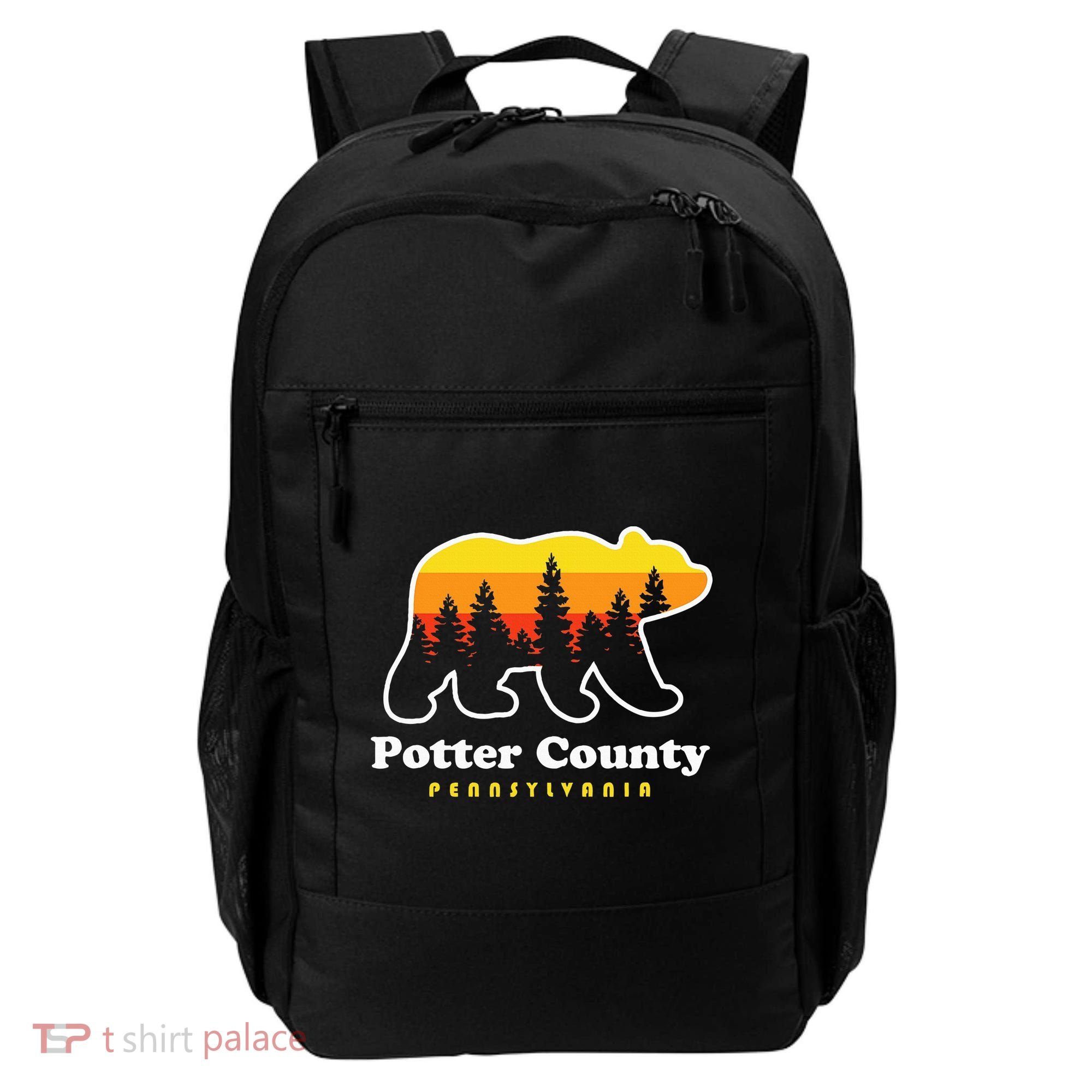 Potter County Pennsylvania Susquehannock State Forest Bear Backpack