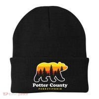 Potter County Pennsylvania Susquehannock State Forest Bear Beanie thumb 0