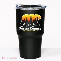 Potter County Pennsylvania Susquehannock State Forest Bear Tumbler thumb 0