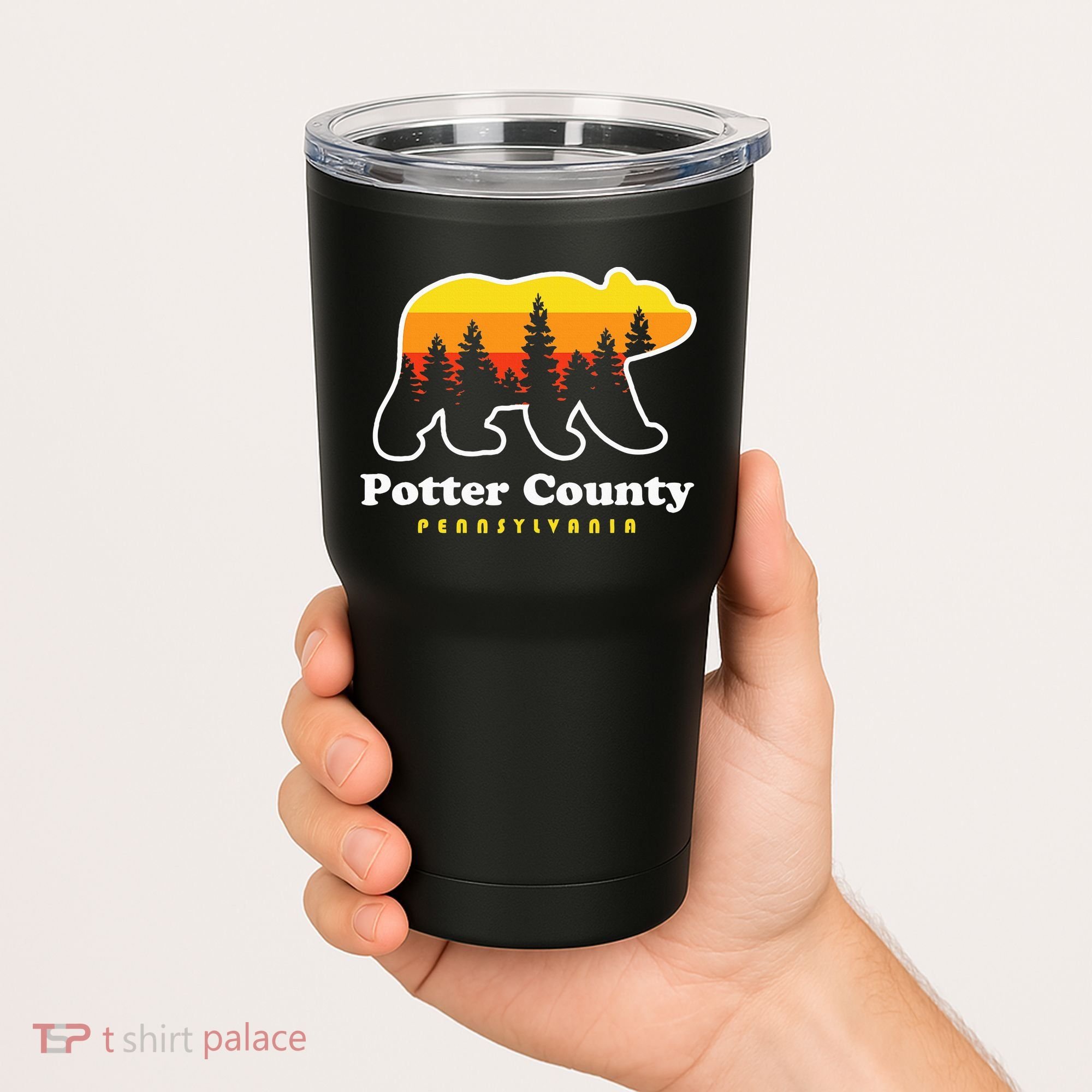 Potter County Pennsylvania Susquehannock State Forest Bear Tumbler