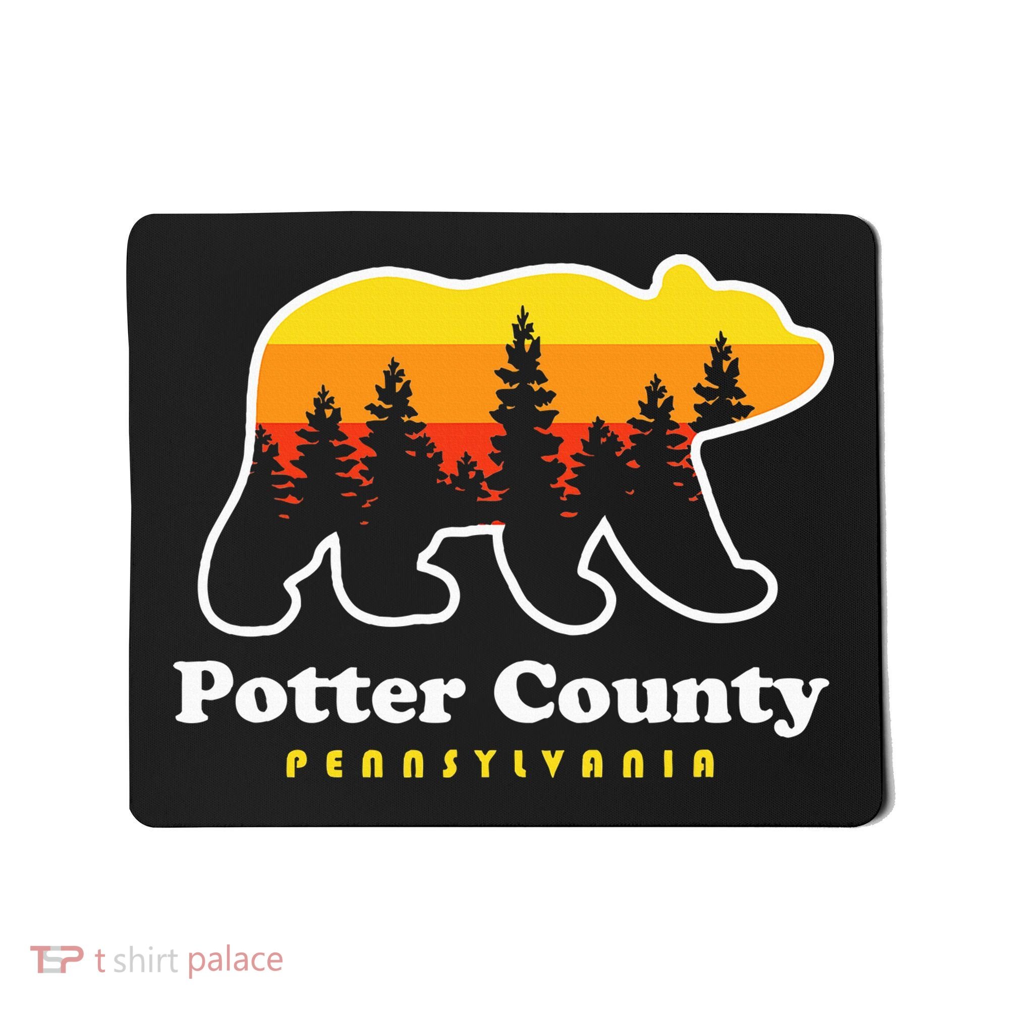 Potter County Pennsylvania Susquehannock State Forest Bear Mousepad