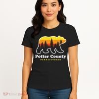 Potter County Pennsylvania Susquehannock State Forest Bear Women's T-Shirt thumb 4