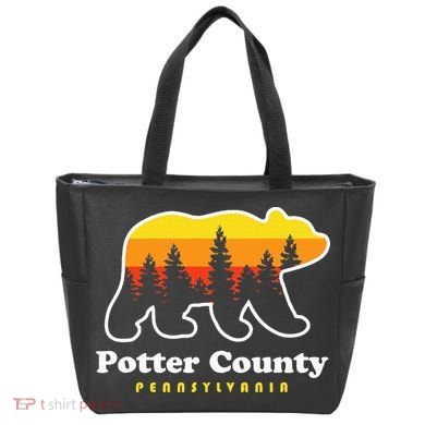 Potter County Pennsylvania Susquehannock State Forest Bear Tote Bag