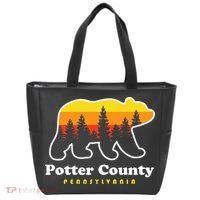 Potter County Pennsylvania Susquehannock State Forest Bear Tote Bag thumb 0