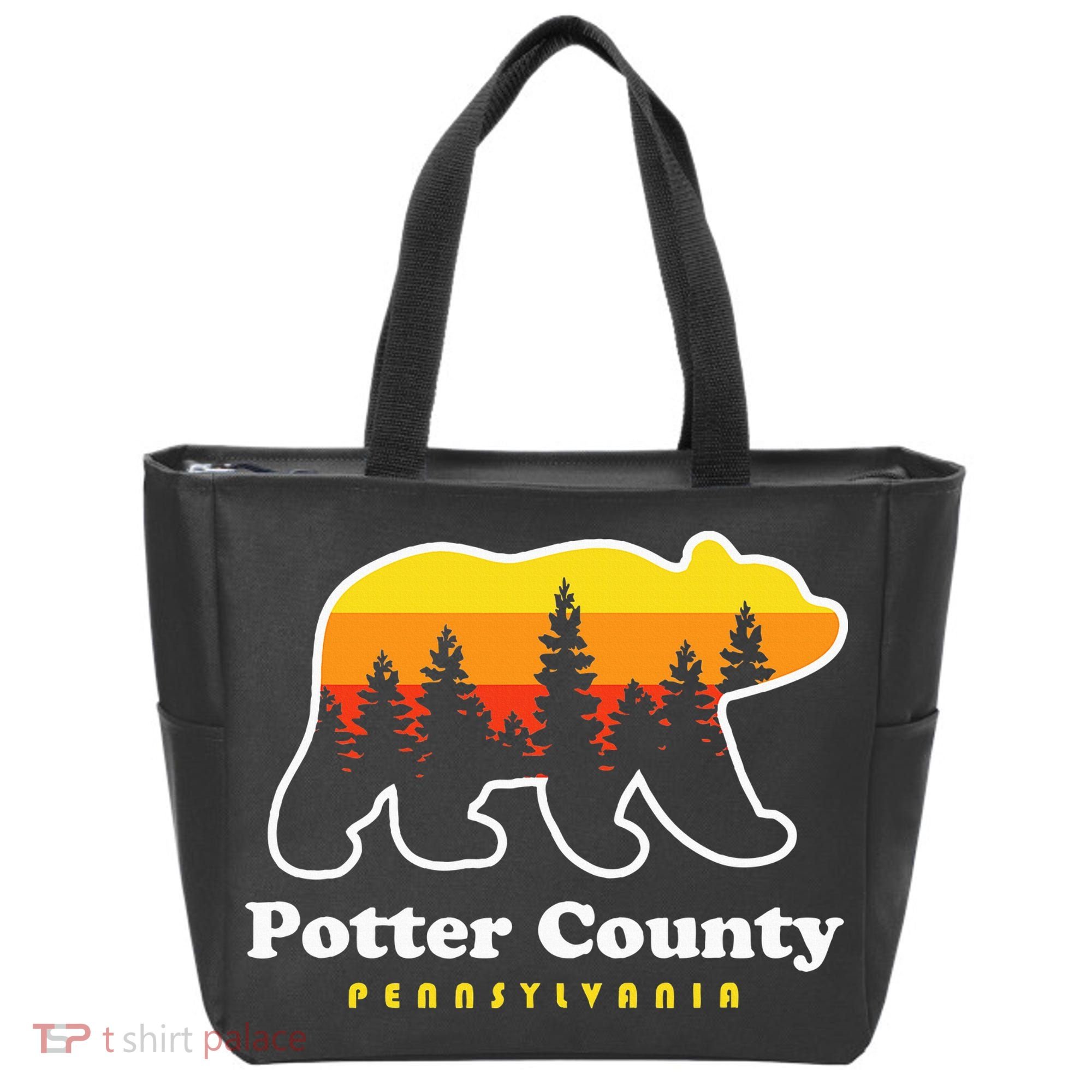 Potter County Pennsylvania Susquehannock State Forest Bear Tote Bag