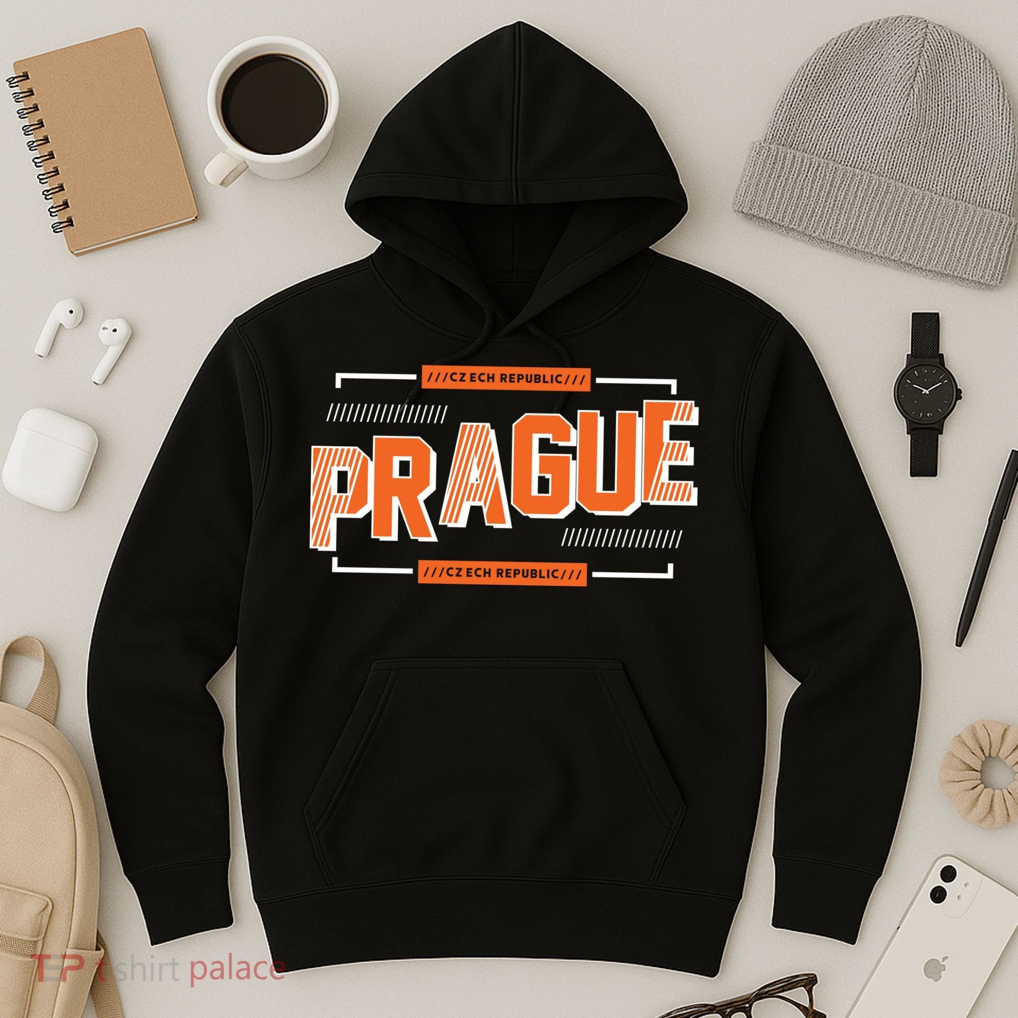 Prague Czech Hoodie