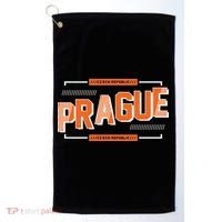 Prague Czech Golf Towel thumb 0