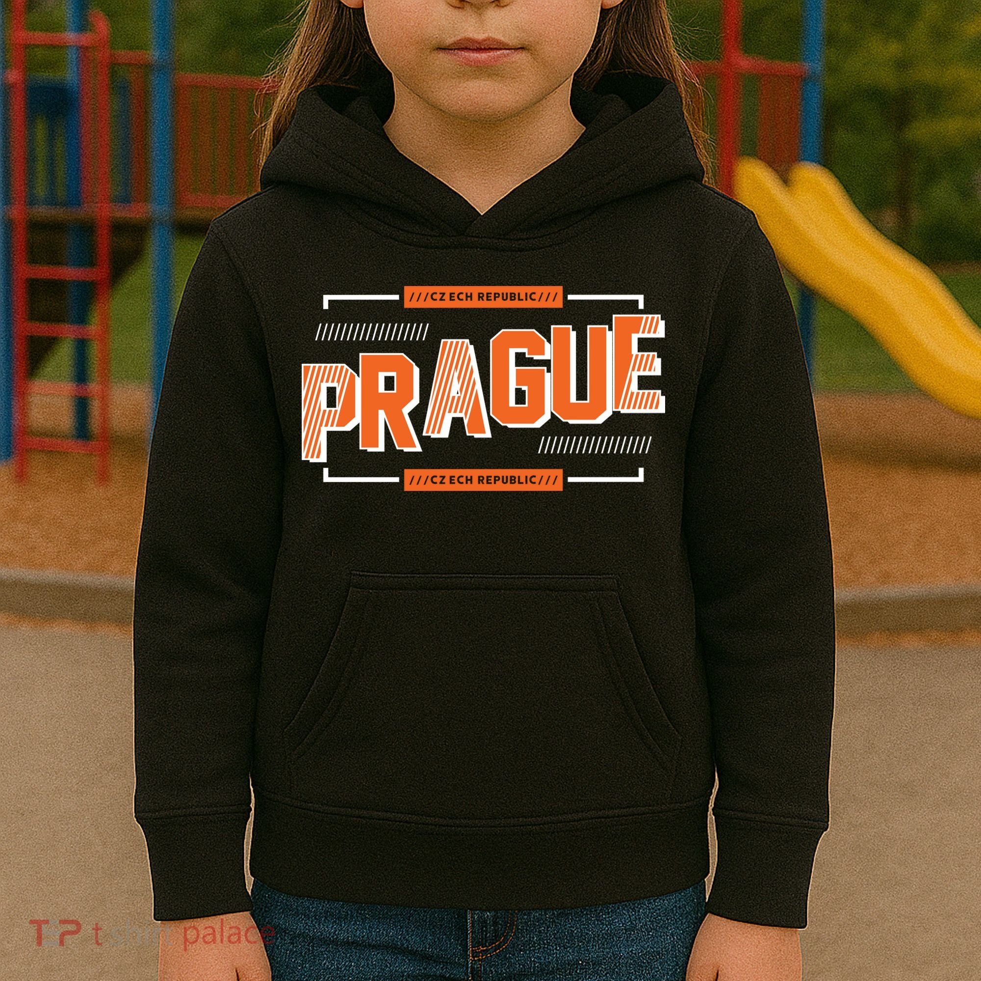 Prague Czech Kids Hoodie
