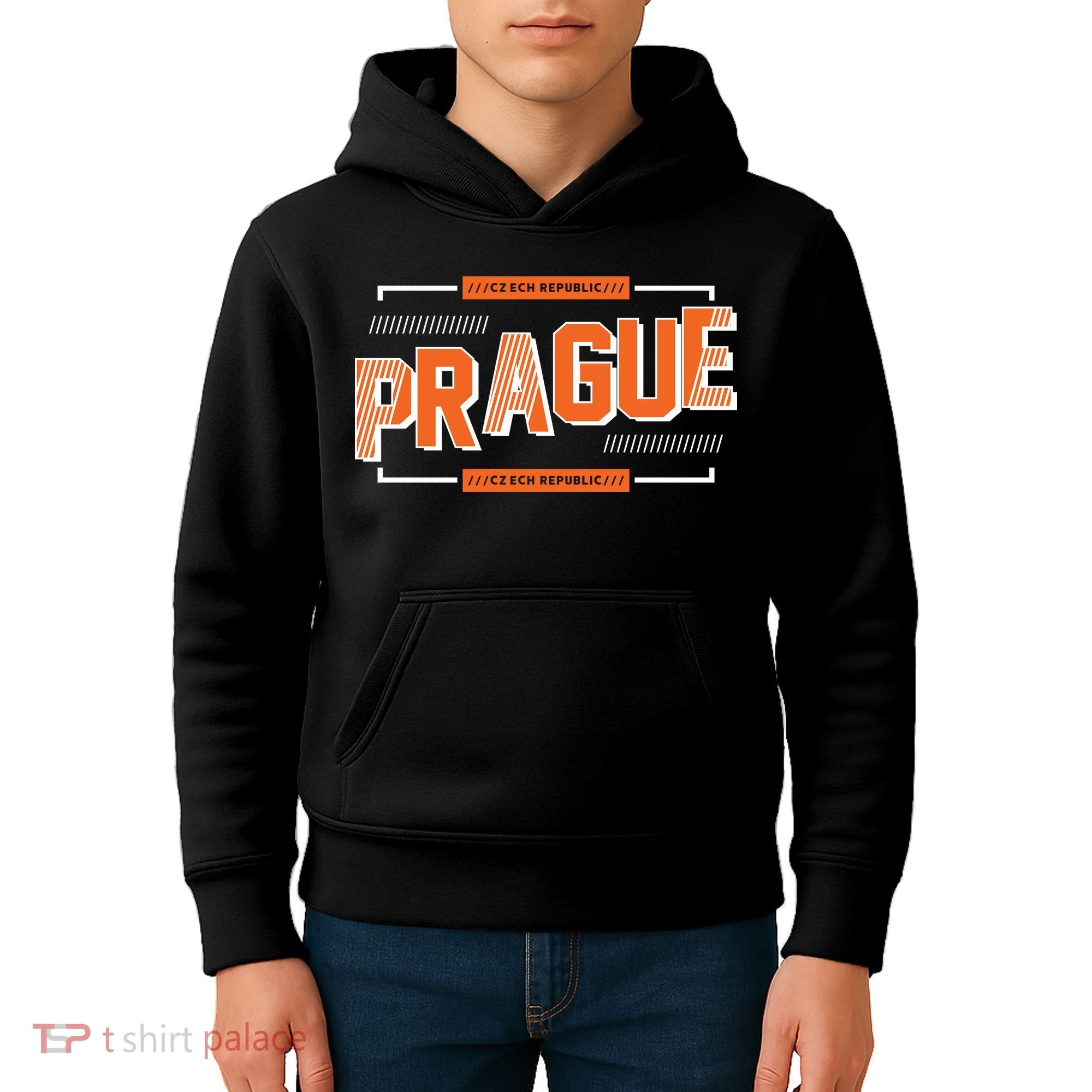 Prague Czech Kids Hoodie