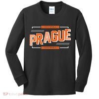 Prague Czech Kids Long Sleeve Shirt thumb 0