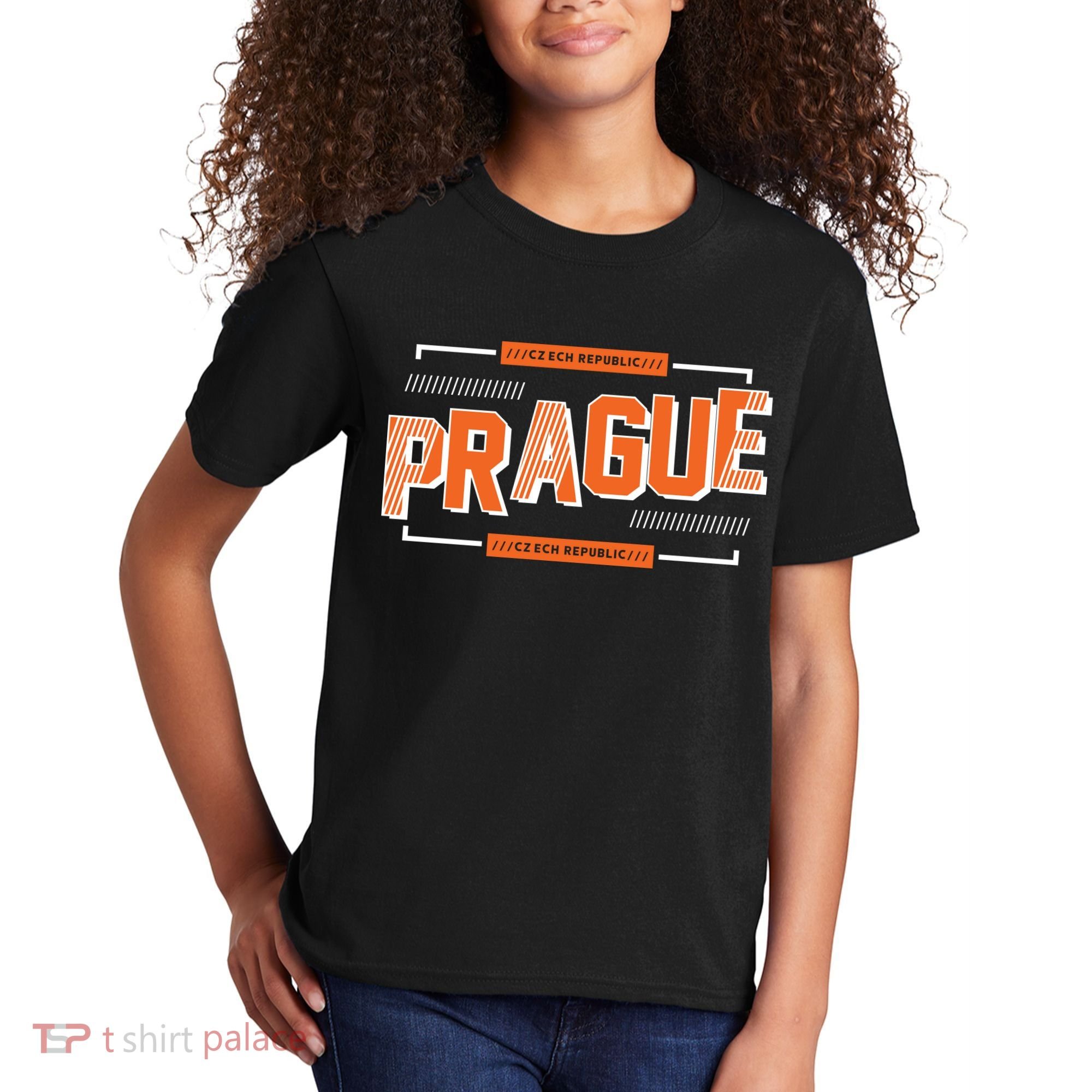 Prague Czech Kids T-Shirt
