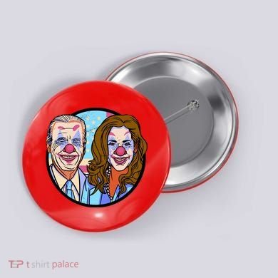 Political Clowns Button