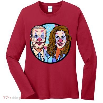 Political Clowns Women's Long Sleeve Shirt