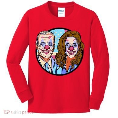 Political Clowns Kids Long Sleeve Shirt