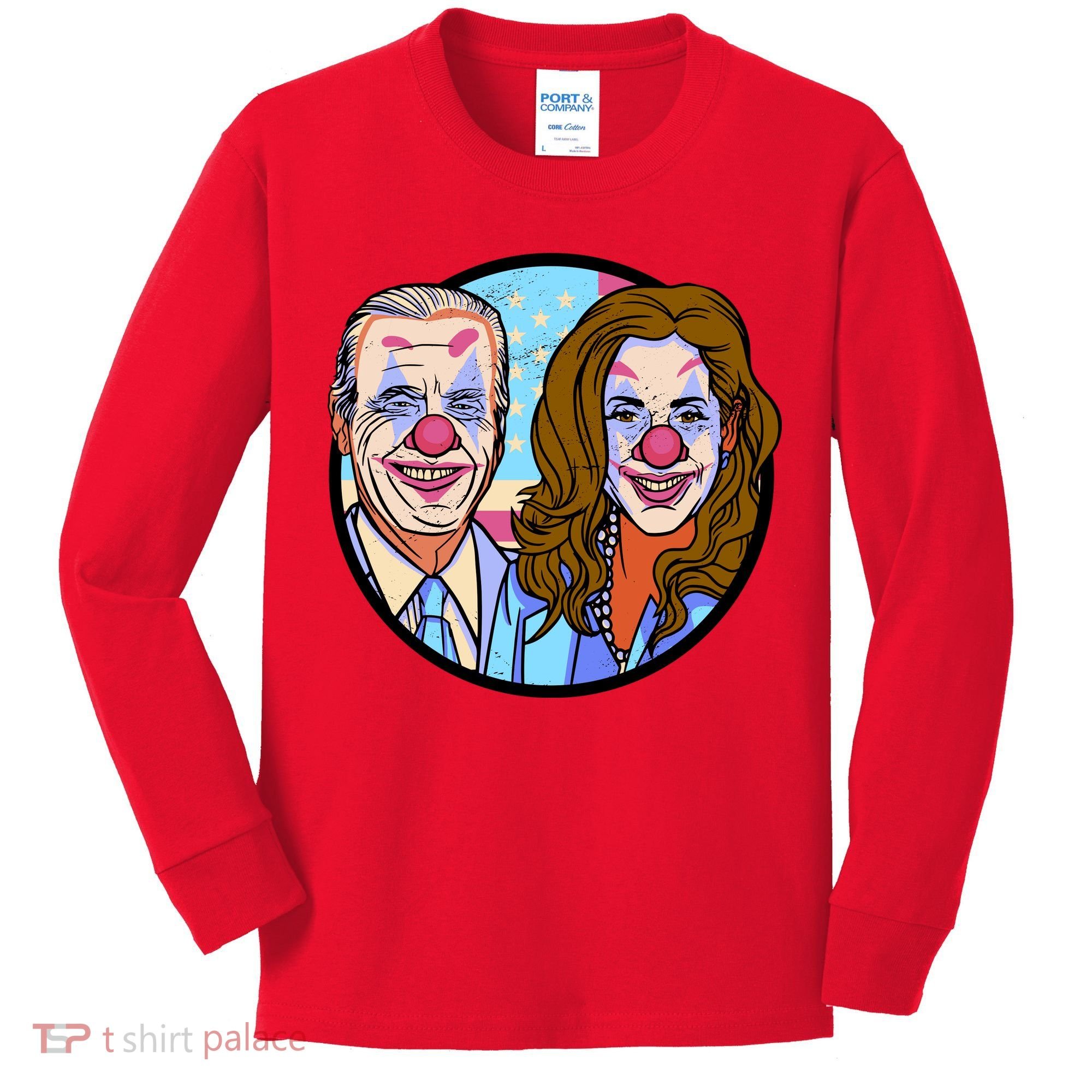 Political Clowns Kids Long Sleeve Shirt