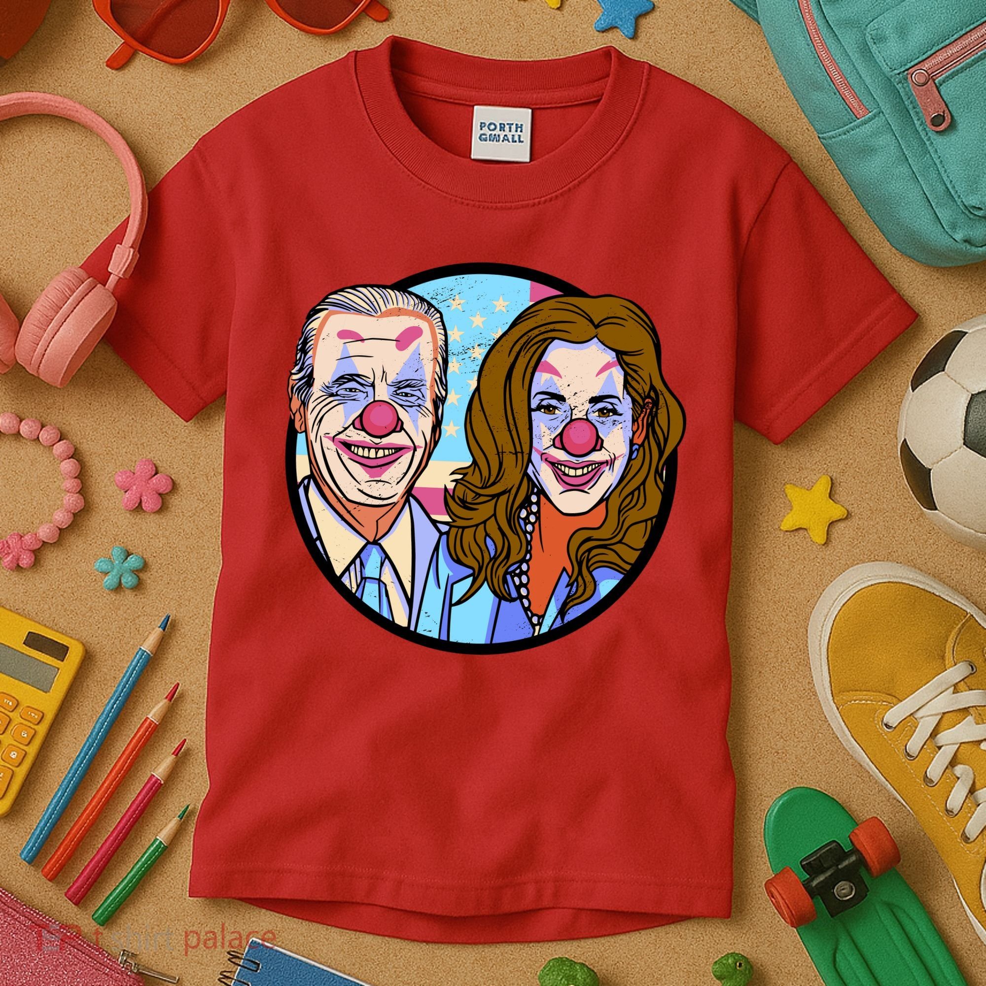 Political Clowns Kids T-Shirt