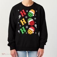 Pickleball Christmas Pickleball Lover Gift Women's Sweatshirt thumb 0