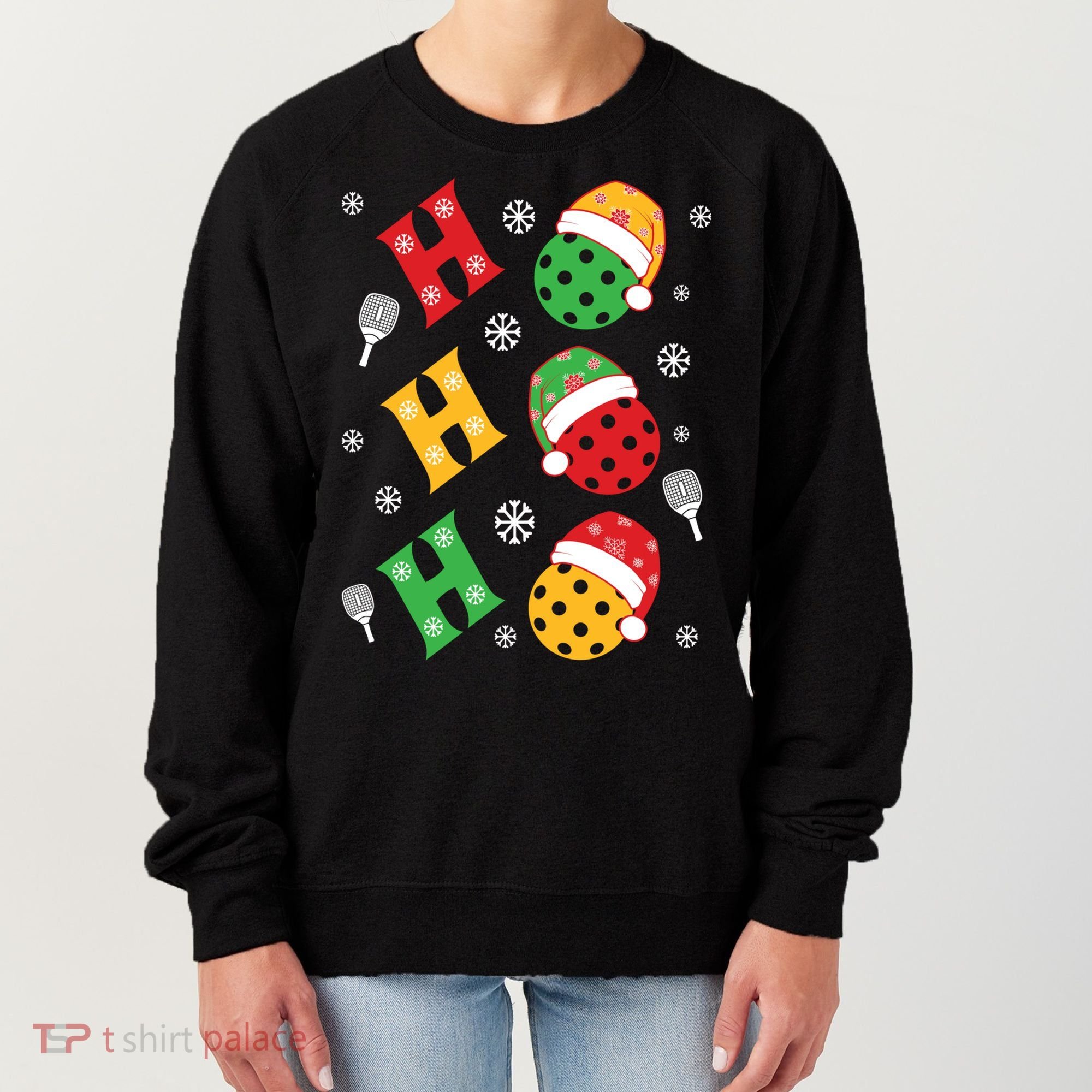 Pickleball Christmas Pickleball Lover Gift Women's Sweatshirt