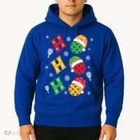Pickleball Christmas Pickleball Lover Gift Hoodie thumb 2