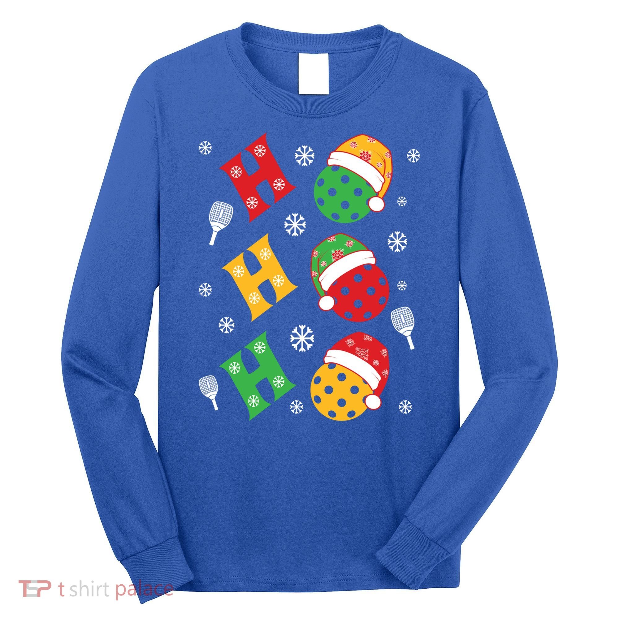 Pickleball Christmas Pickleball Lover Gift Long Sleeve Shirt