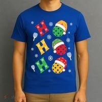 Pickleball Christmas Pickleball Lover Gift T-Shirt thumb 3